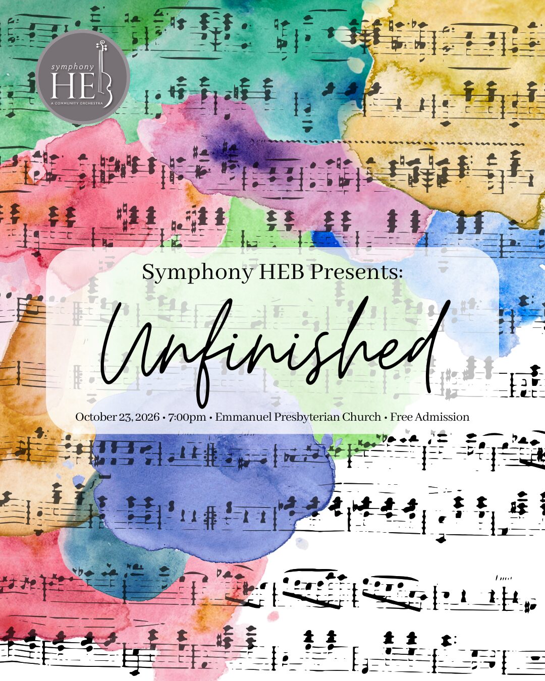 Fall Concert - Unfinished